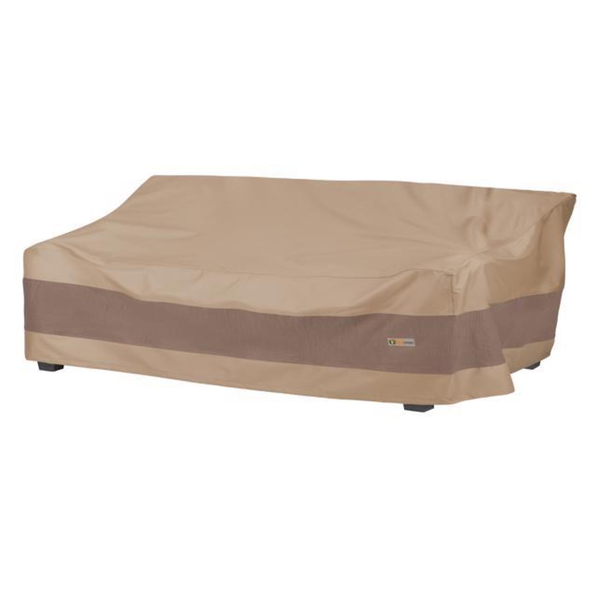 Classic Accessories Elegant 87in. Patio Sofa Cover, Tan, Polyester, Model# LSO873735